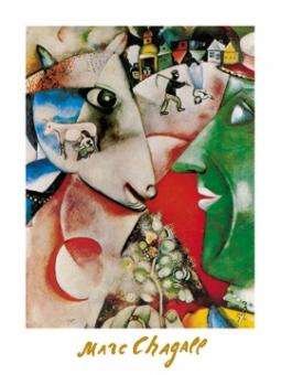 Chagall Marc - I and the village, 1911 