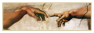 Michelangelo  - Creation of Adam 