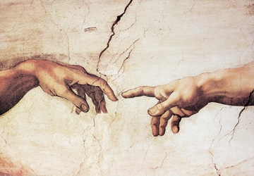Michelangelo  - Creazione di Adamo 