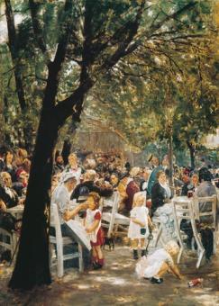 Liebermann Max - Münchner Biergarten 