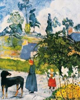 Gauguin Paul - Bretonische Landschaft 