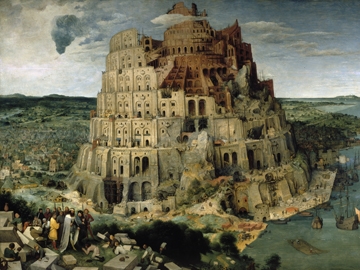 Brueghel Pieter d. Ä. - Der Turmbau von Babel 