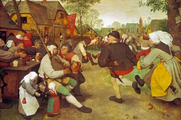 Brueghel Pieter d. Ä. - Bauerntanz 