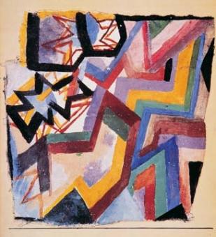 Klee Paul - Farbige und grafische Winkel 