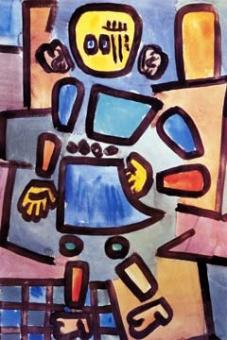 Klee Paul - Ohne Titel (Gliederpuppe) 