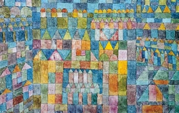 Klee Paul  Tempelviertel von Pert 