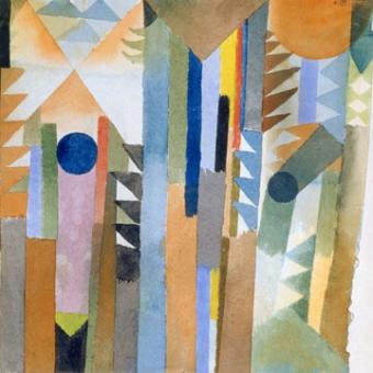 Klee Paul - Der Wald, der aus dem Samenkorn. 