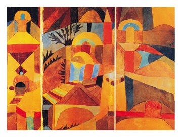 Klee Paul - Il giardino del tempio 