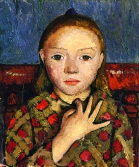 Modersohn-Becker Paula - Mädchenbildnis 