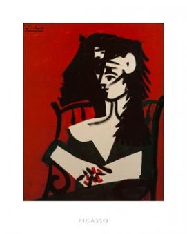 Picasso Pablo - Jacqueline a Mantil 