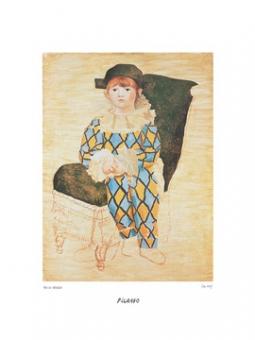 Picasso Pablo - Paul en arlequin 