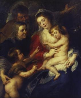 Rubens Peter Paul - Die heilige Familie mit der... 