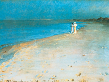 Krøyer Peter Severen - Summer evening 
