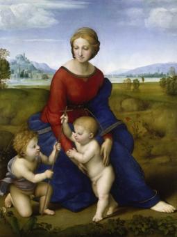Raffael - Die Madonna im Grünen 