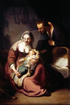 Rembrandt Van Rijn - Die heilige Familie 