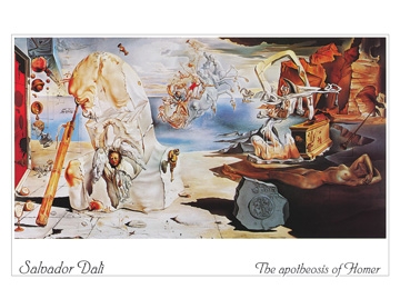 Dali Salvador - The apotheosis of Homer 