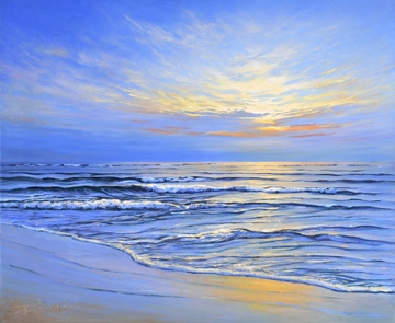 Schneider Sigurd - Sunset at Ostsee coast II 