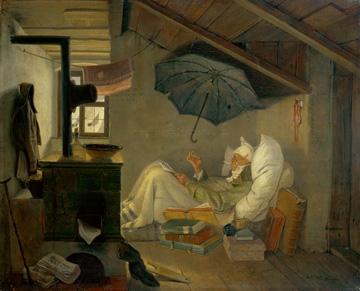 Spitzweg Carl  Der arme Poet 