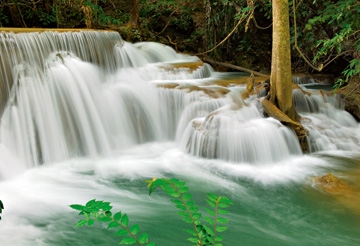 Marent Thomas - Seven Step Waterfall IV,Erawan 