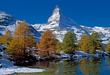 Marent Thomas - Matterhorn with larches II 