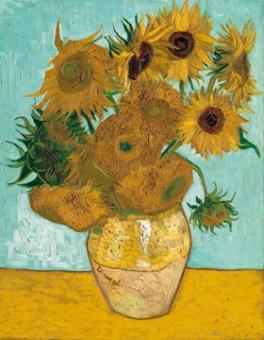 Van Gogh Vincent - Vase mit Sonnenblumen 