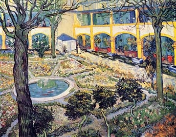 Van Gogh Vincent - Der Garten des Maison de Santè 