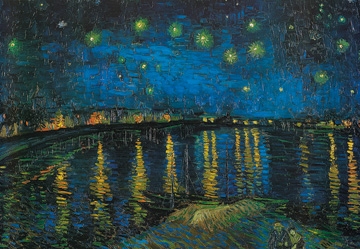 Van Gogh Vincent - Notte stellata 