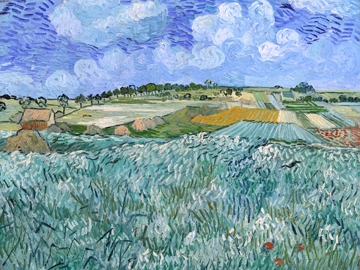Van Gogh Vincent - Die Ebene bei Auvers 