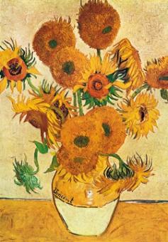 Van Gogh Vincent - Vaso di girasoli 