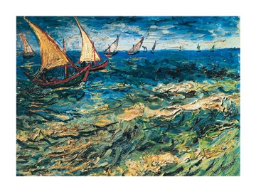 Van Gogh Vincent - Seascape at Saintes-Maries 
