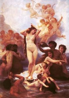 Bouguereau William  Die Geburt der Venus 