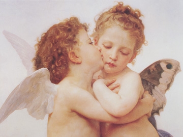 Bouguereau William - The first Kiss 