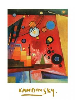 Kandinsky Wassily - Schweres Rot 