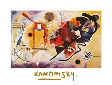 Kandinsky Wassily - Jaune, Rouge, Bleu 