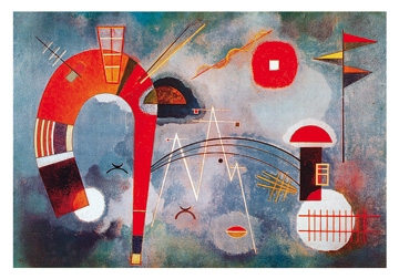 Kandinsky Wassily - Rond et pointu 