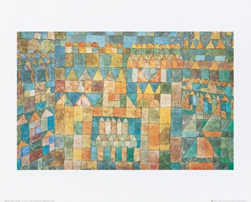 Klee Paul - Tempelviertel von Pert, 1928 