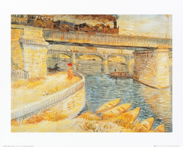 Van Gogh Vincent - Il ponte di Asnieres 