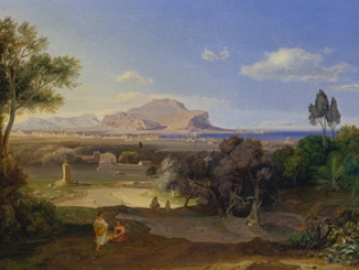 Rottmann Carl - Palermo mit Monte Pellegrini 