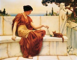 Godward John William - The Favourite 