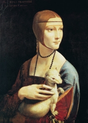 Da Vinci Leonardo - La dama con l'ermellino 