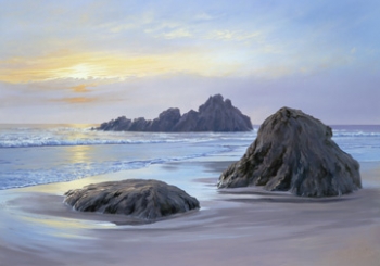 Schneider Sigurd - Sunset at Big Sur 
