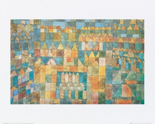 Klee Paul - Tempelviertel von Pert, 1928 