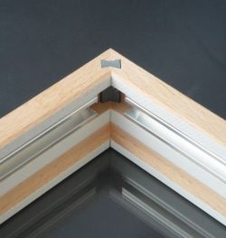 Bilderrahmen mit Schwalbenschwanz